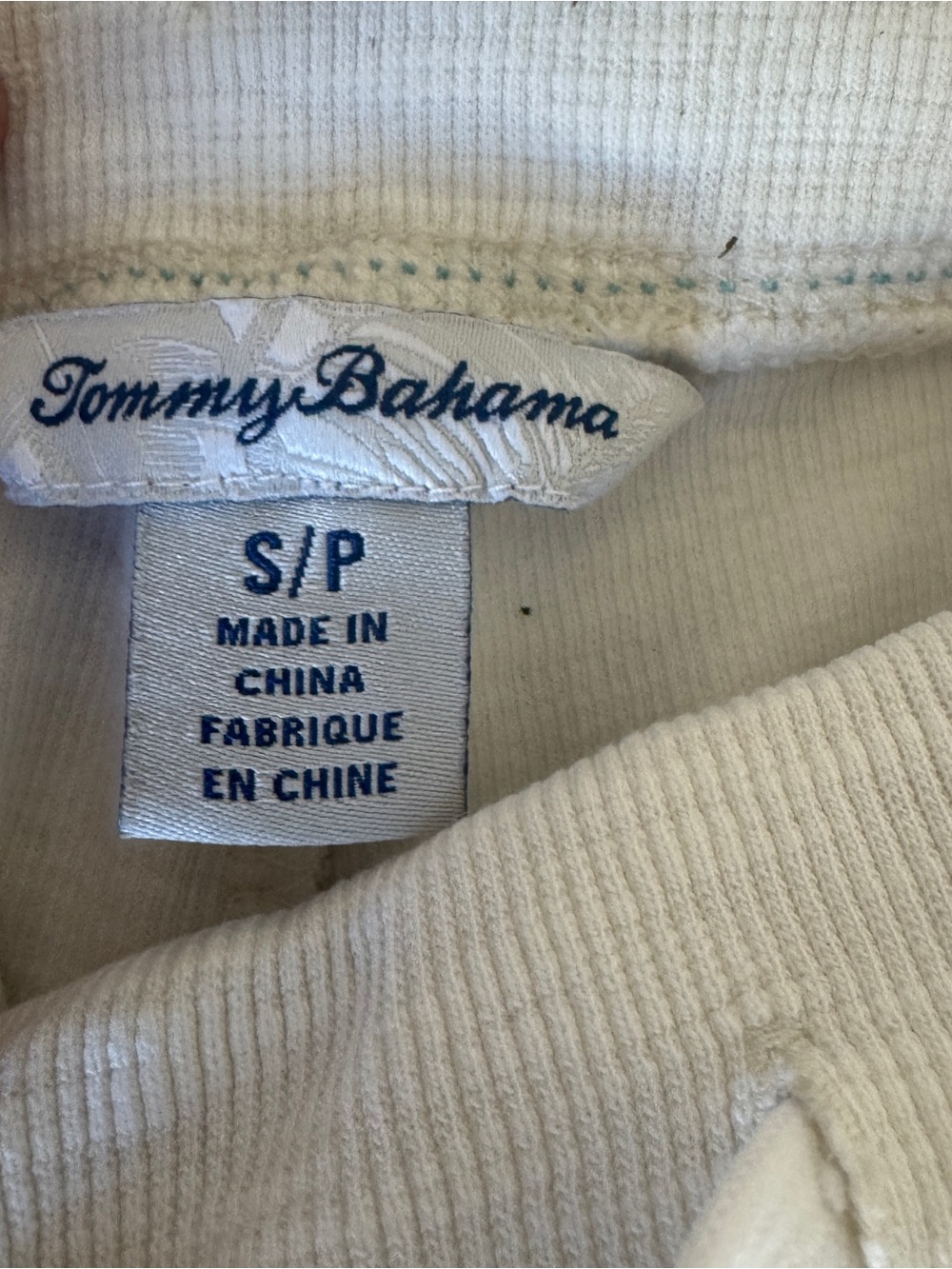 Tommy Bahama Women’s White Lounge Shorts Drawstring Pockets Size S - Picture 3 of 3